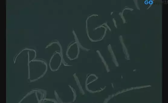 Teacher Seduces Student with Skirt Up, Oral Climaxes DeskSide