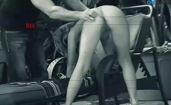 Outdoor Blonde Nympho Gets Fucked by a Horny Stud